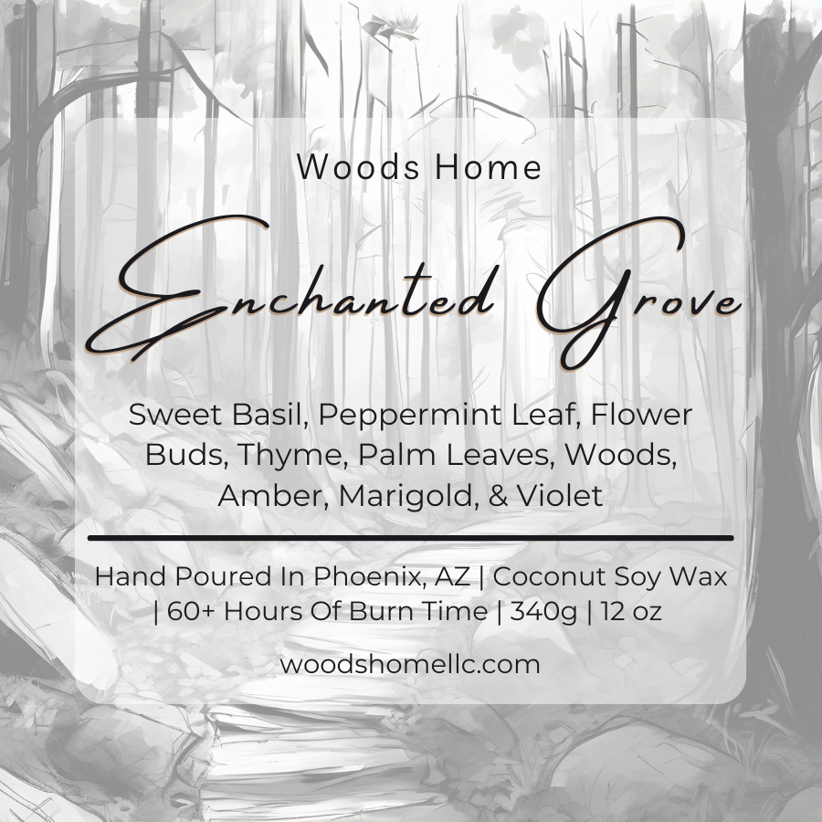 Enchanted Grove Wooden Wick 12oz