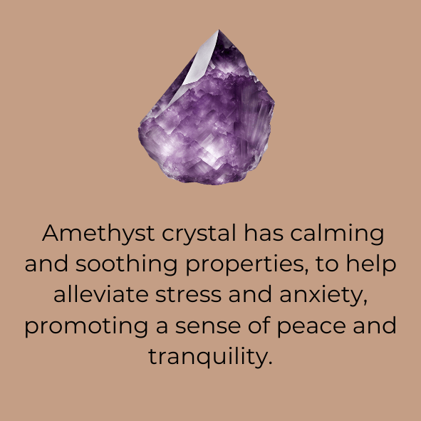 Chamomile Flower & Lavandin — Amethyst Crystal-Infused Aromatherapy Spray