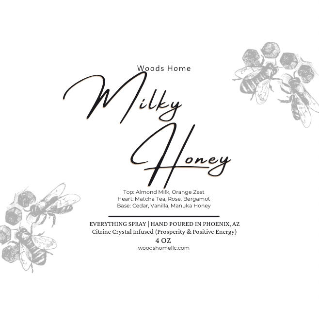 Milky Honey Crystal-Infused Everything Spray