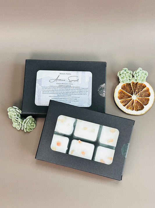 Arizona Sunset · Crystal-Infused Wax Melt