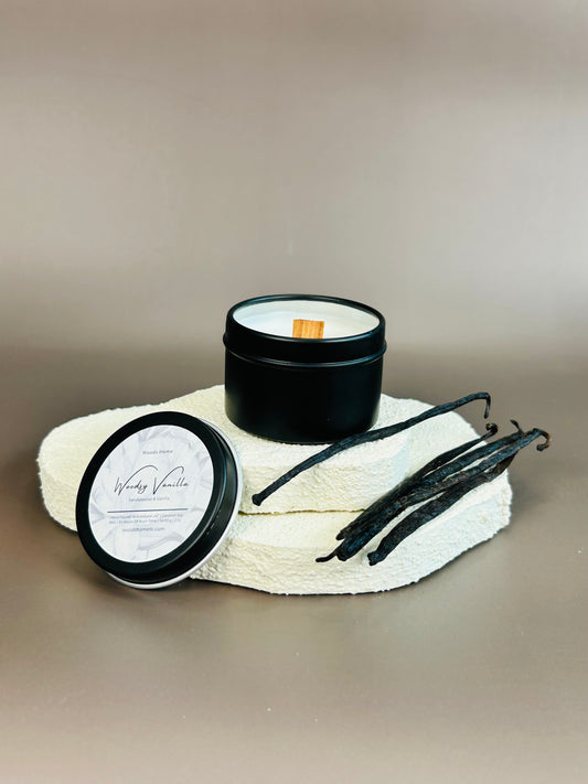 Woodsy Vanilla 2oz Candle