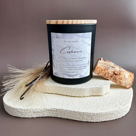 Cashmere Wooden Wick 12oz