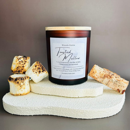 Toasted Mellow Wooden Wick 12oz